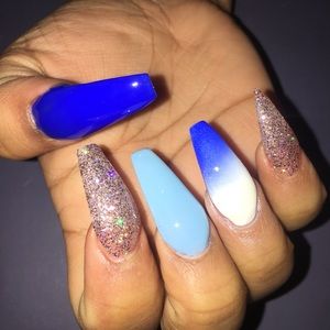 15 pc. Custom press on nails